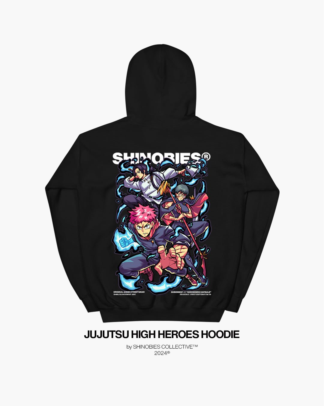 Jujutsu Heroes Pullover Hoodie