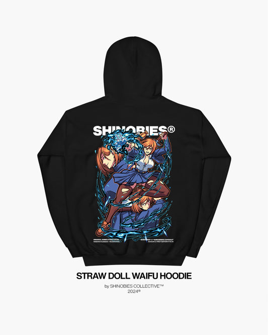 Straw Doll Waifu Pullover Hoodie