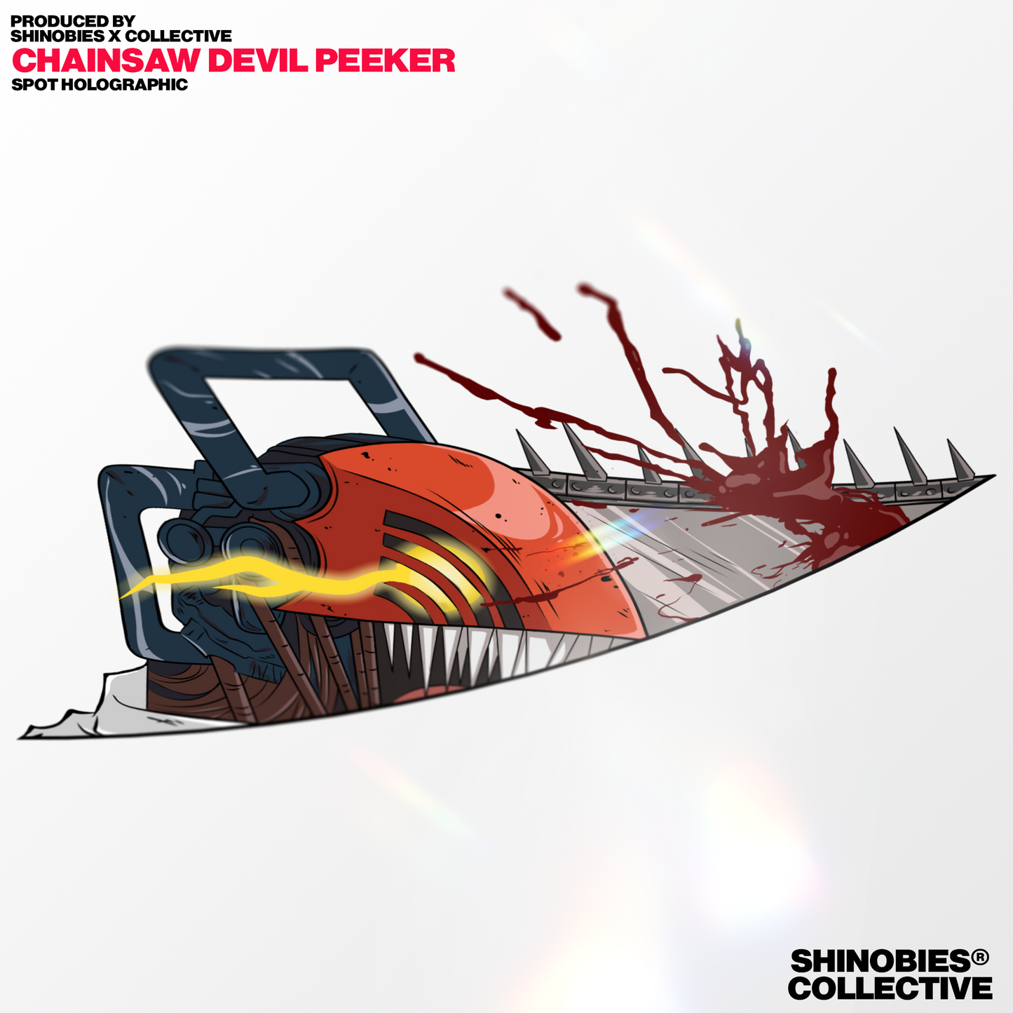 Chainsaw Devil Peeker [HOLO]