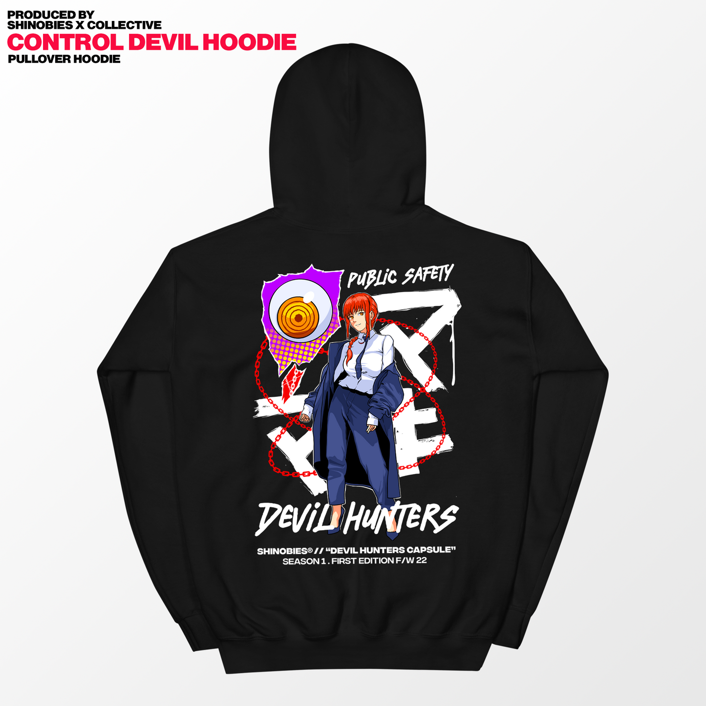 Control Devil Pullover Hoodie !