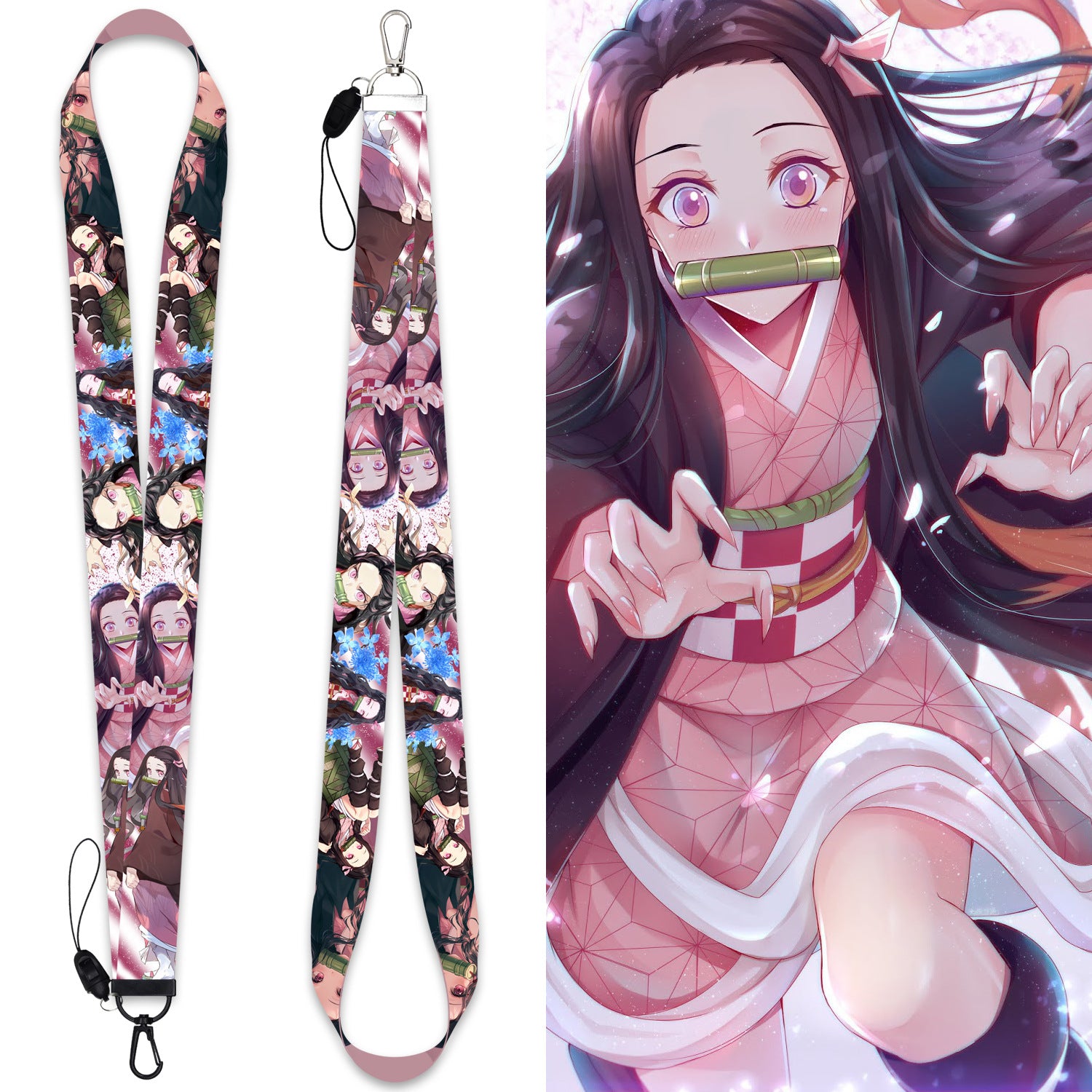 Nezuko Lanyard - Shinobies.us ✨