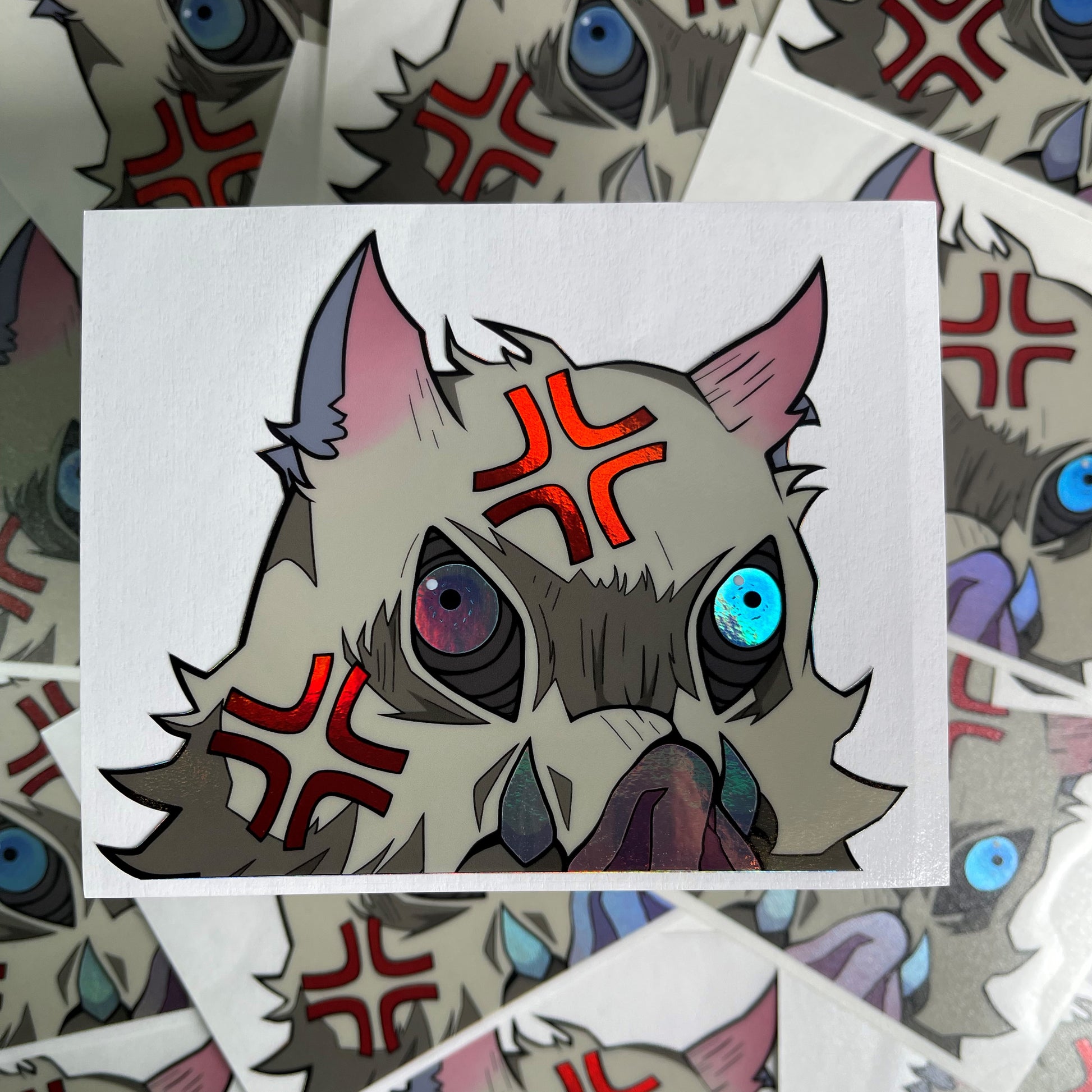 Oni Slayer Inosuke Peeker [HOLO] - Shinobies.us ✨