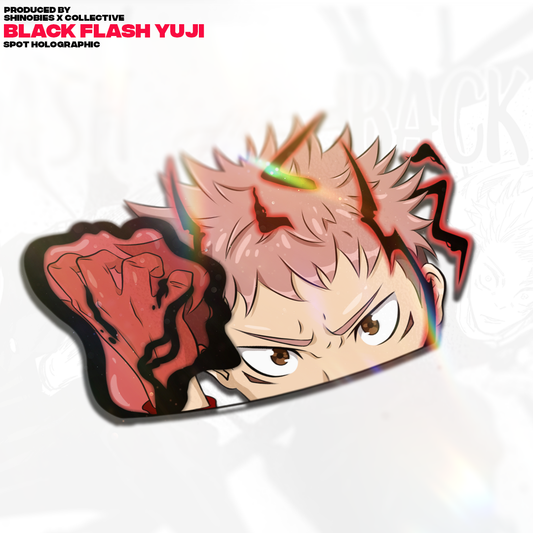 Black Flash Yuji Peeker [HOLO]