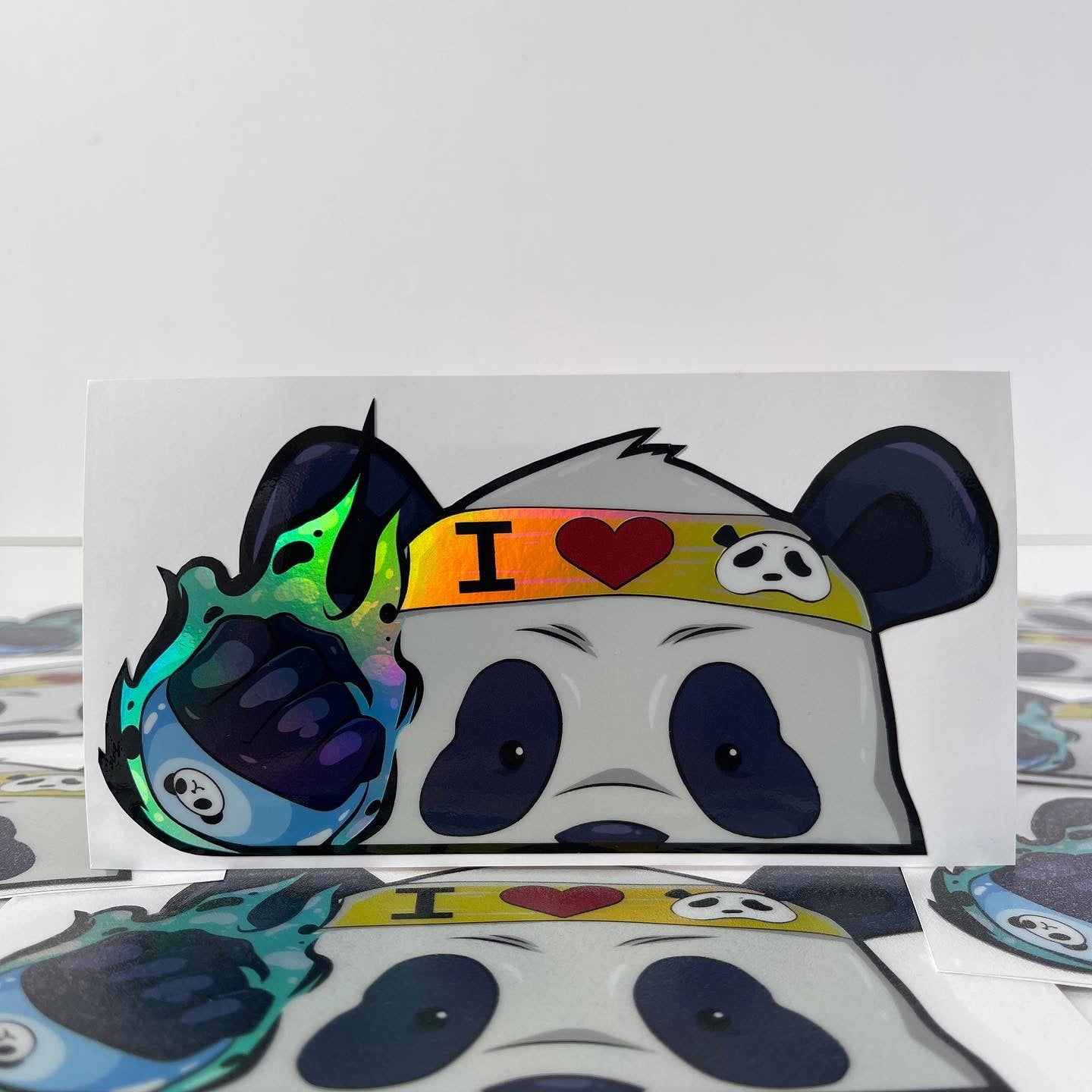 Cursed I Love Panda Peeker [HOLO] - Shinobies.us ✨