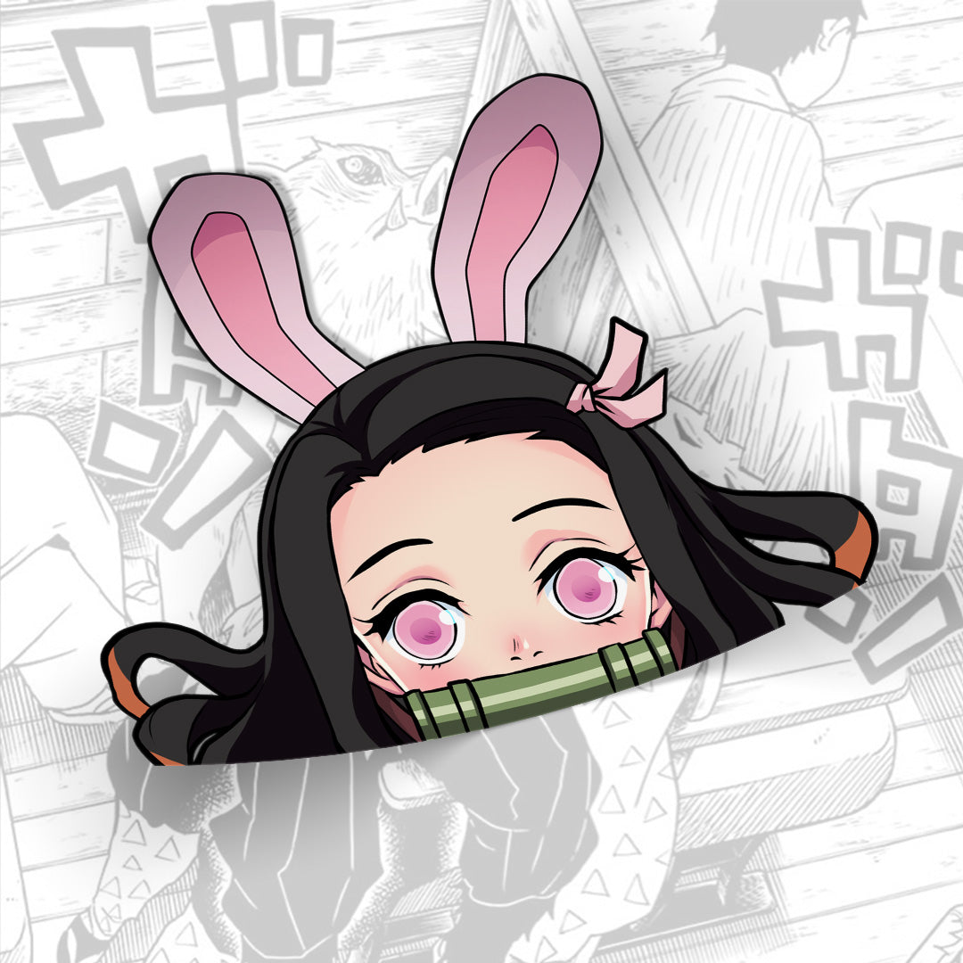 Oni Slayer Bunny Demon Peeker [HOLO] - Shinobies.us ✨