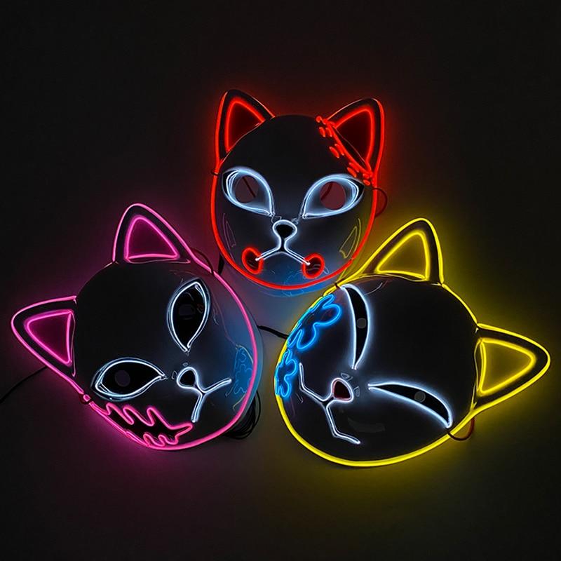 Demon Slayer Led Masks ! - Shinobies.us ✨