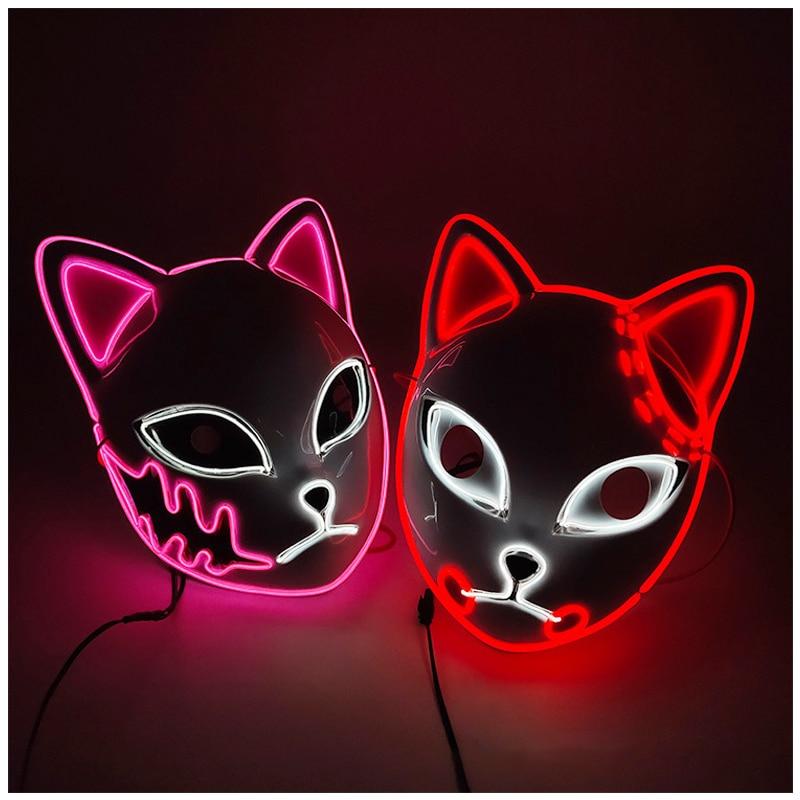 Demon Slayer Led Masks ! - Shinobies.us ✨